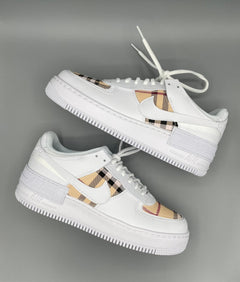 Custom Nike AIR Force Shadow 1 Sneaker - Eng Karo - julescustomizedkicks
