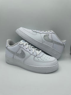 Sneaker Nike AIR Force 1 personnalisée - Strass Swarovski