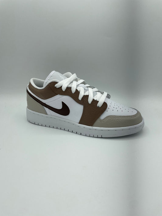 Custom NIke AJ1 Low Sneaker - 3 Brown