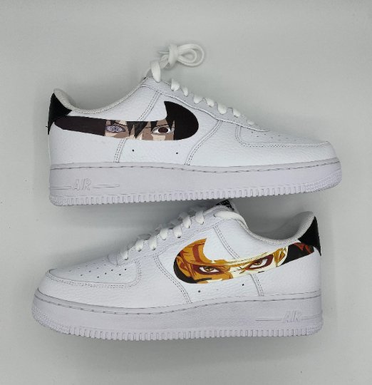 Nike AIR Force 1 Custom Sneaker - Anime 1.0 - julescustomizedkicks