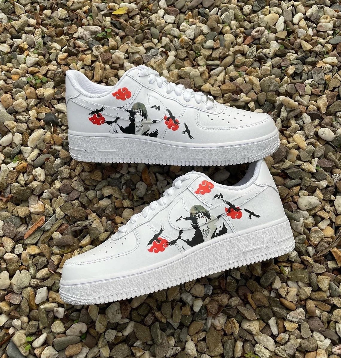 Nike AIR Force 1 Custom Sneaker - Anime Bild - julescustomizedkicks