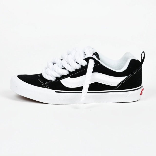 Vans Knu Skool Customized - Rope White / Dicke Schnürsenkel - julescustomizedkicks